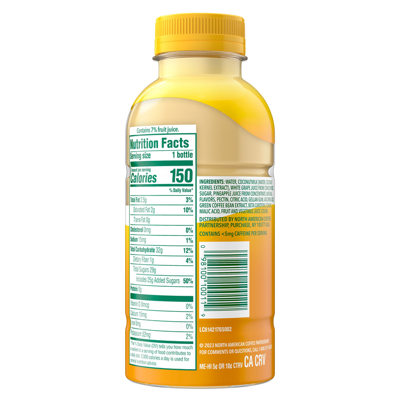 Starbucks Coffee Drink Paradise Drink Pineapple 14oz Btl