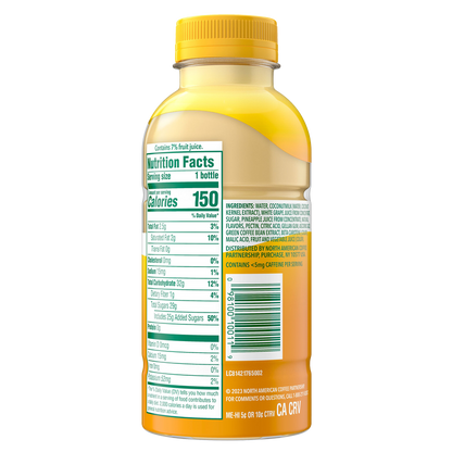 Starbucks Coffee Drink Paradise Drink Pineapple 14oz Btl