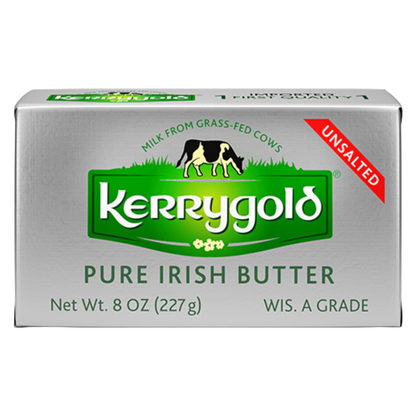 Kerrygold Pure Irish Unsalted Butter - 8oz (WI)