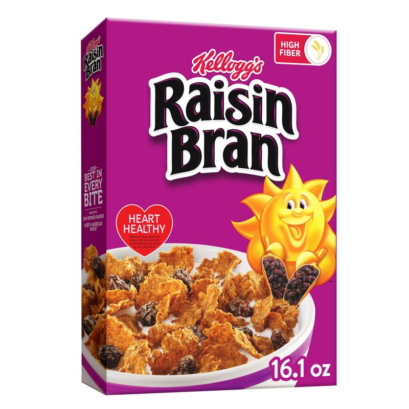 Kellogg's Original Raisin Bran Cereal, 16.1oz