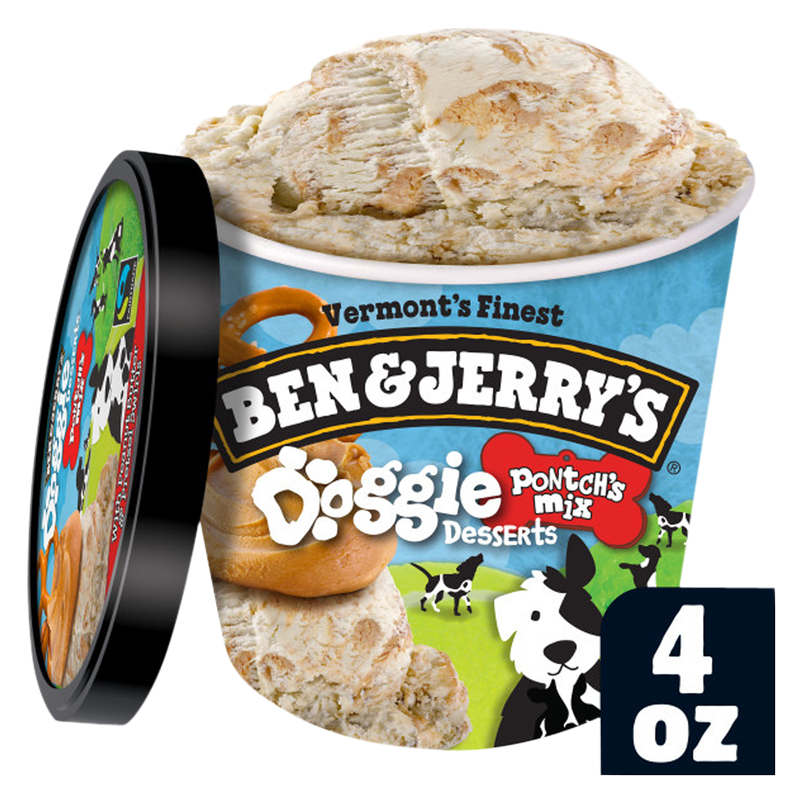 Ben & Jerry's Doggie Desserts Pontch's Mix 4ct