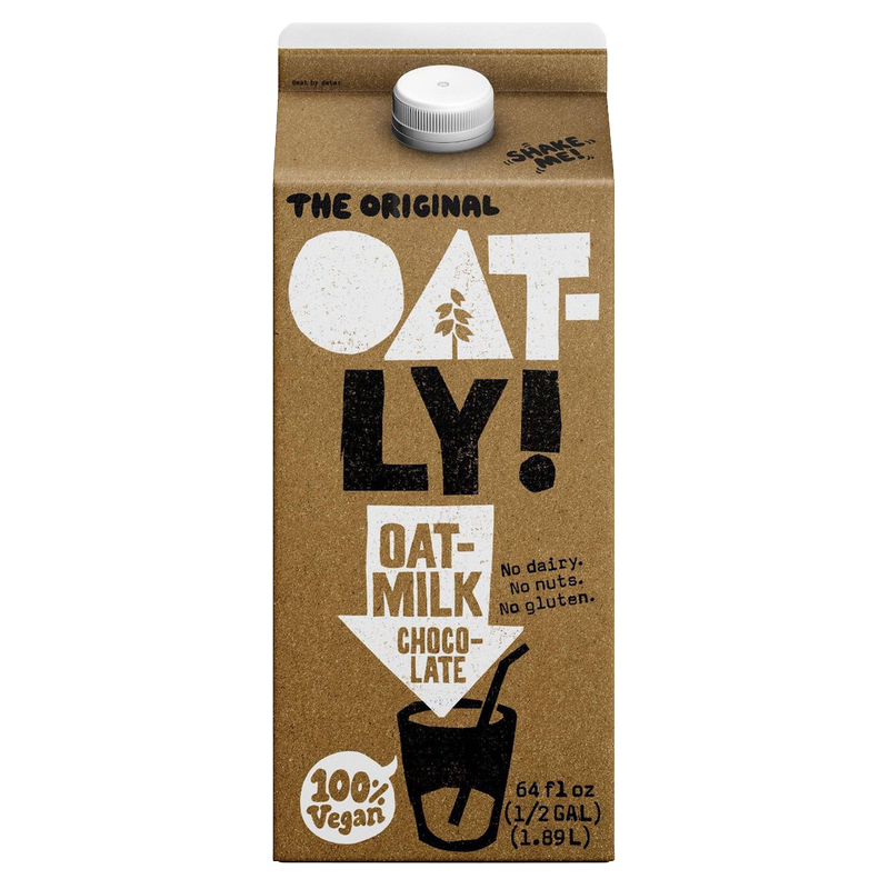 Oatly! Chocolate Oat Milk 64oz