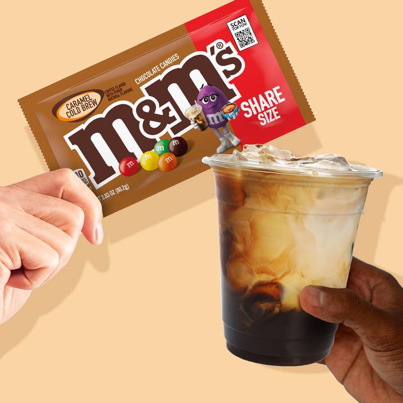 M&M's Caramel Cold Brew Share Size 2.83oz