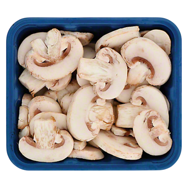 Sliced White Mushrooms - 8oz