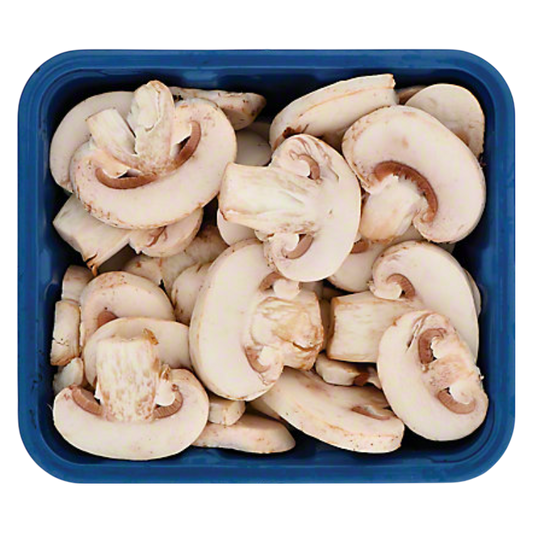 Sliced White Mushrooms - 8oz