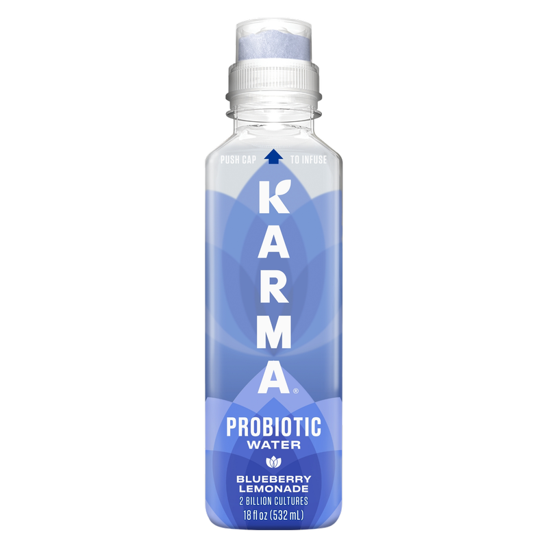 Karma Blueberry Lemonade Probiotic Water 18oz Btl