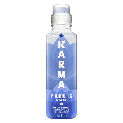 Karma Blueberry Lemonade Probiotic Water 18oz Btl