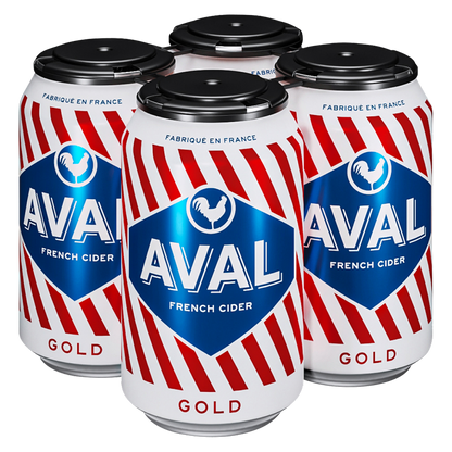Aval Cider Gold 4pk 11.2oz Can 6.0% ABV
