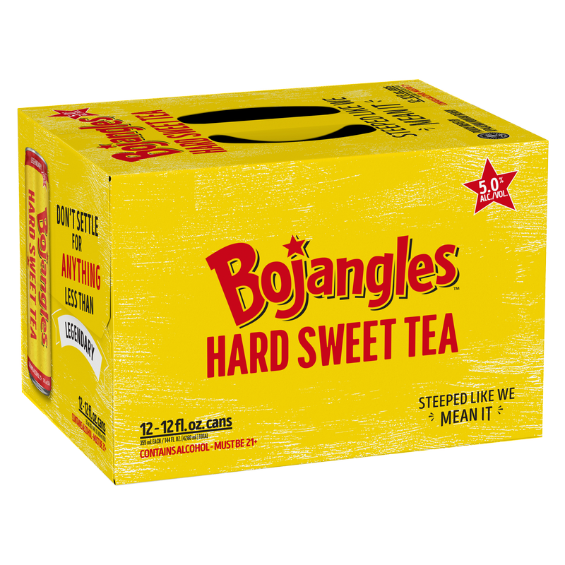 Bojangles Hard Sweet Tea 12pk 12oz Can 5% ABV