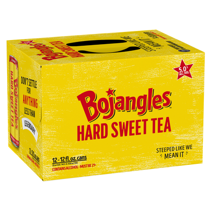 Bojangles Hard Sweet Tea 12pk 12oz Can 5% ABV