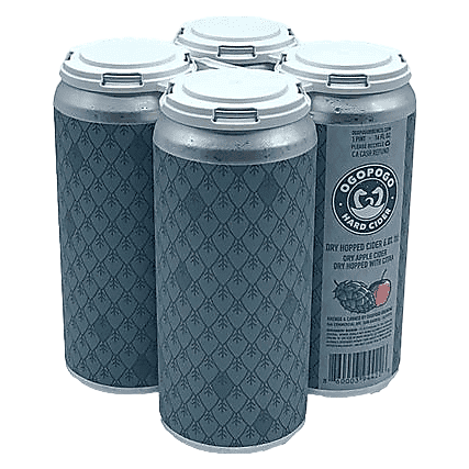 Ogopogo Brewing Dry Hopped Cider 4pk 16oz Can