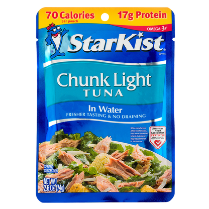 StarKist Chunk Light Tuna in Water Pouch 2.6oz