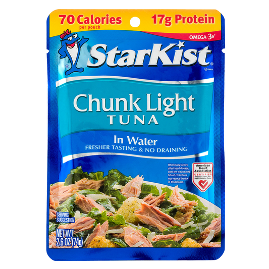 StarKist Chunk Light Tuna in Water Pouch 2.6oz