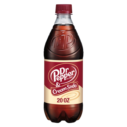 Dr Pepper & Cream Soda 20oz Btl