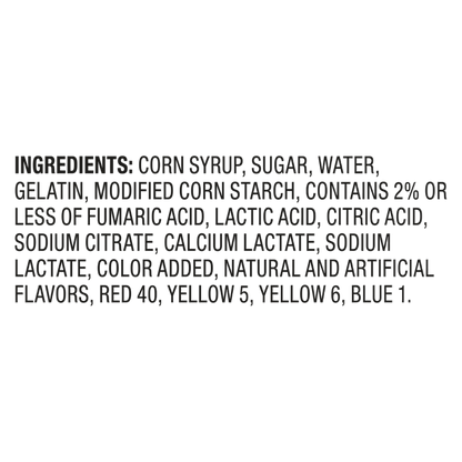 Trolli Sour Brite Crawlers, Candy, Cherry-Lemon, Strawberry-Grape & Orange-Lime, Sweet and Sour, 5 oz