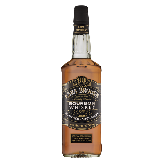 Ezra Brooks Bourbon 750ml (90 Proof)