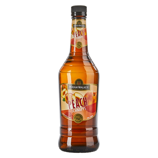 Hiram Walker Peach Schnapps 750ml (30 proof)