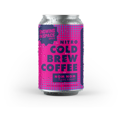 Snowing in Space Nom Nom Nitro Cold Brew Coffee 12oz Can
