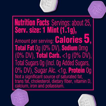 5 Gum Respawn Blackberry Vanilla Mints, 1oz