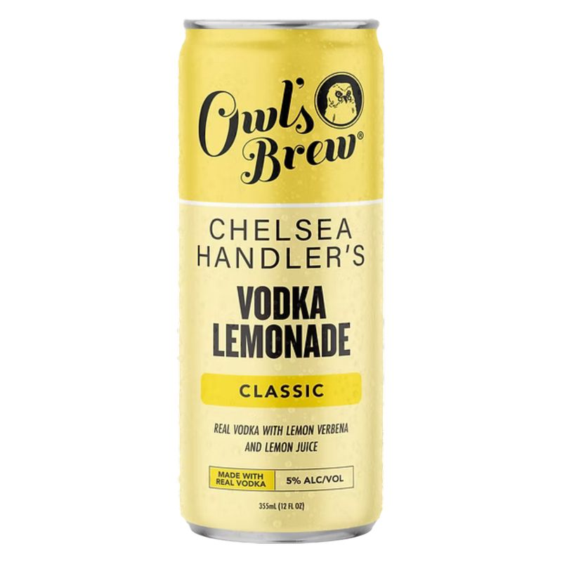 Owl's Brew Variety Vodka Lemonade 8pk 12oz Can 5% ABV