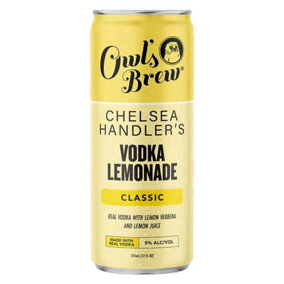 Owl's Brew Variety Vodka Lemonade 8pk 12oz Can 5% ABV