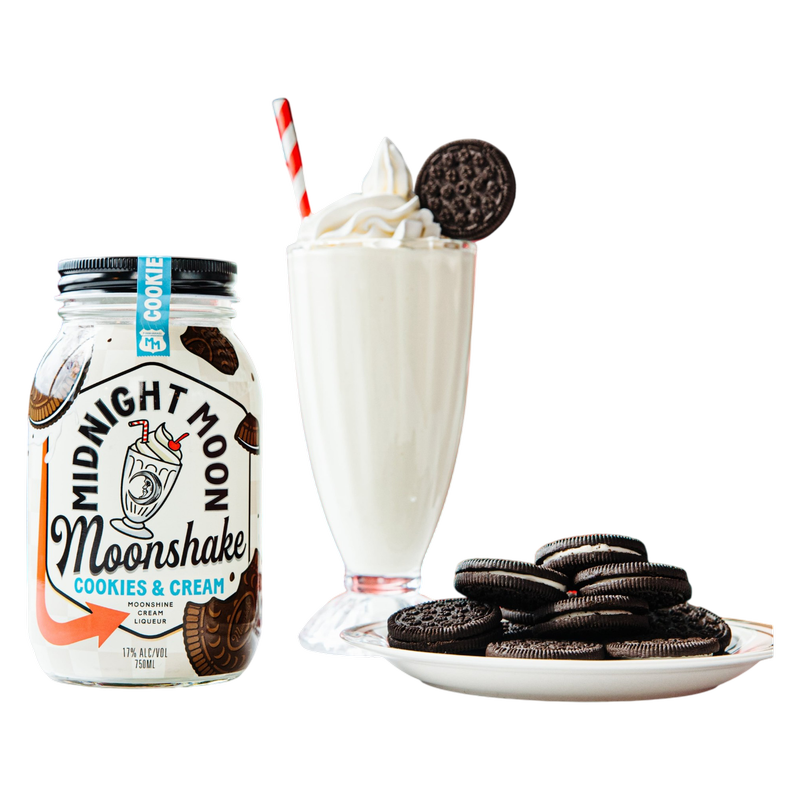 Midnight Moon Cookies & Cream Moonshake 50ml 17% ABV