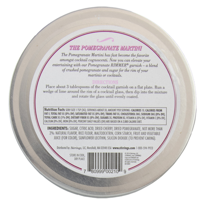 Stirrings Pomegranate Rimmer 3.5oz