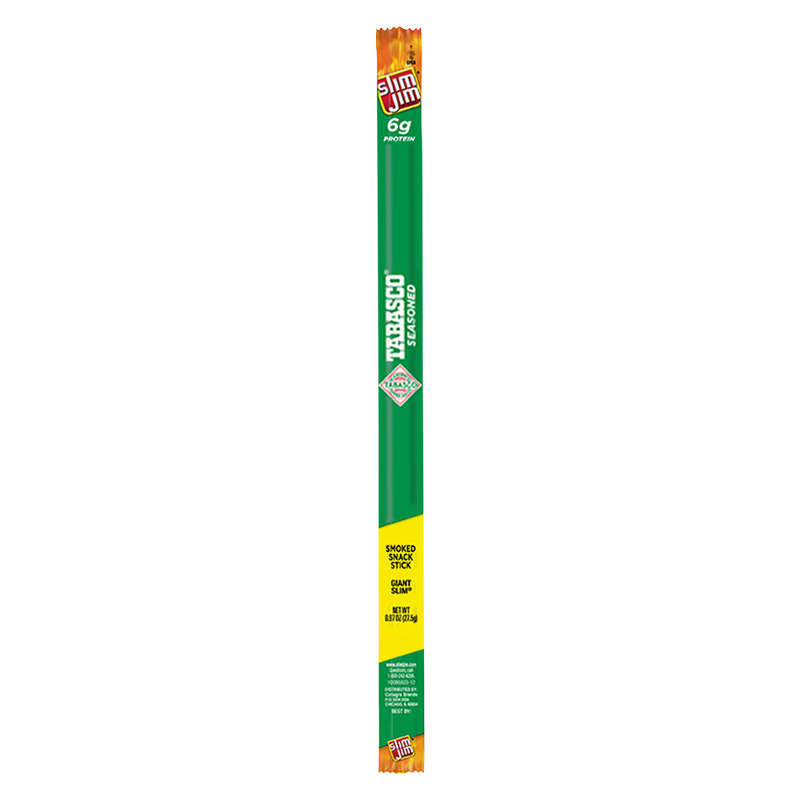Slim Jim Giant Tabasco 24ct