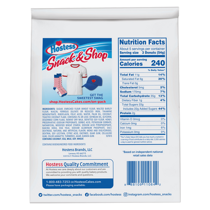 Hostess Crunch Mini Donettes Bag, 9.5oz