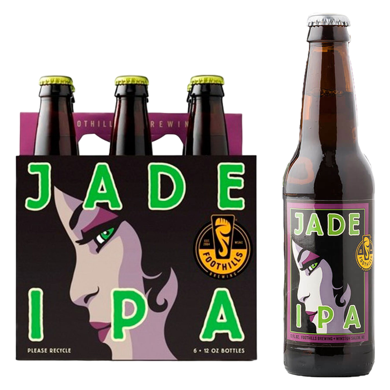 Foothills Jade IPA 6pk 12oz Btl 7.4% ABV