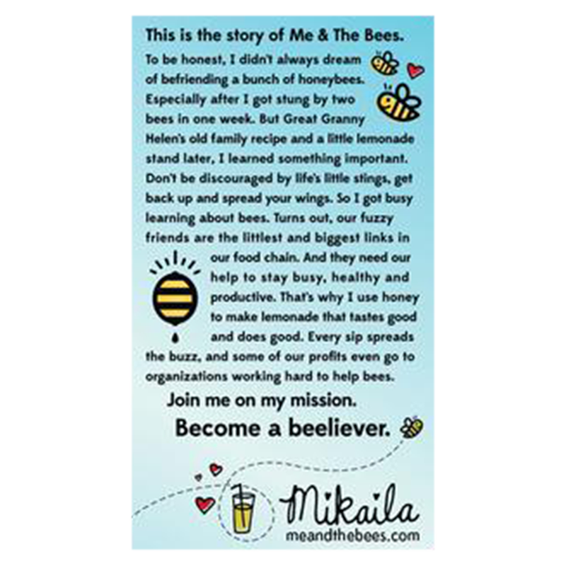 Me & The Bees Ginger Lemonade 12oz Btl