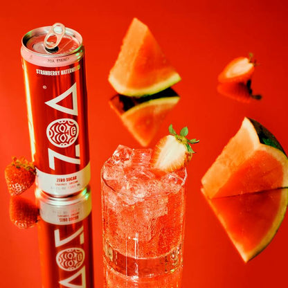 ZOA Energy Strawberry Watermelon 12oz Can