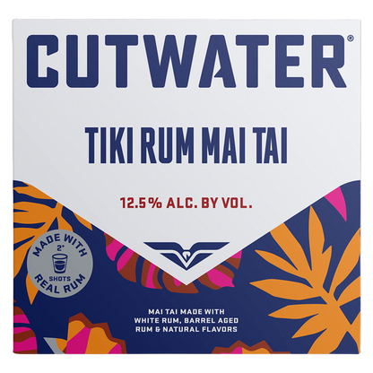Cutwater Mai Tai Rum 4pk 12oz Can 12.5% ABV