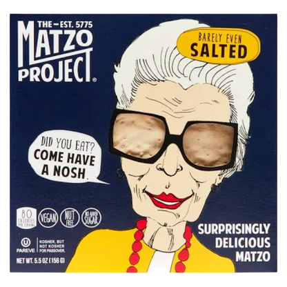 The Matzo Project Salted Matzo Cracker, 5.5 oz