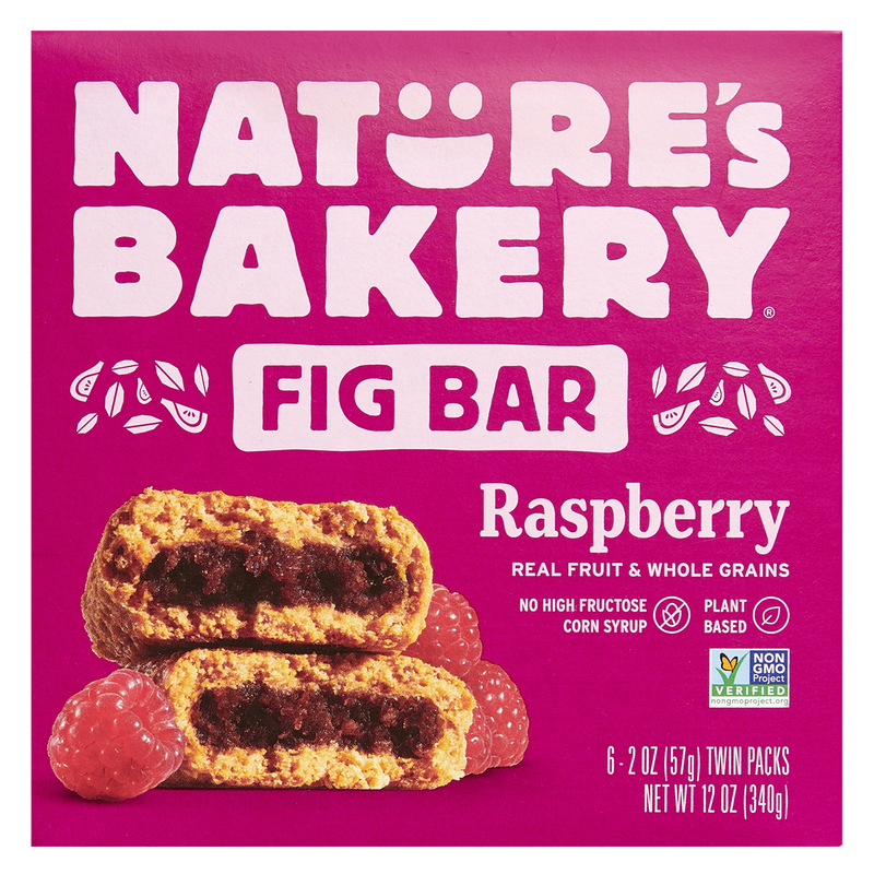 Nature's Bakery Whole Wheat Raspberry Fig Bars 6ct