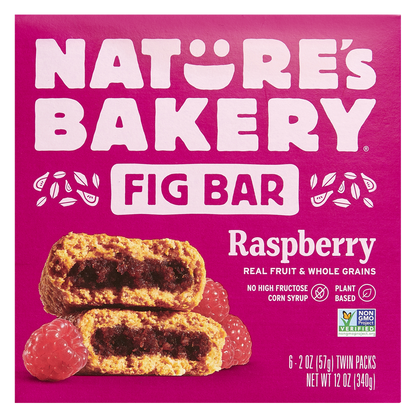 Nature's Bakery Whole Wheat Raspberry Fig Bars 6ct