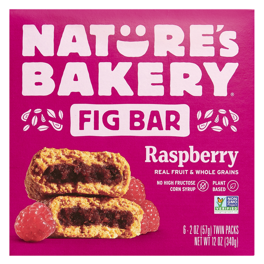 Nature's Bakery Whole Wheat Raspberry Fig Bars 6ct