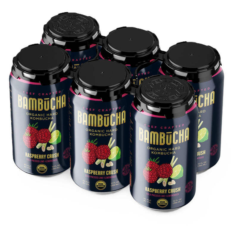 Bambucha Raspberry Crush (6PKC 12OZ) (6PKC 12 OZ)