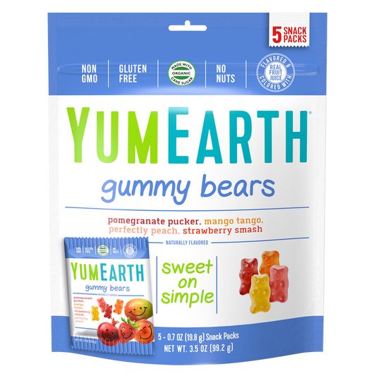 YumEarth Gummy Bears 3.5oz