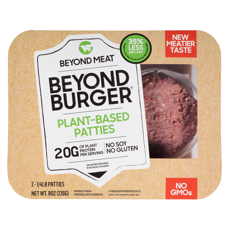 Beyond Meat Beyond Burger Plant Based Patties 2ct 8oz