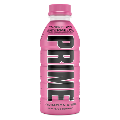 Prime Hydration Strawberry Watermelon 16.9oz Btl