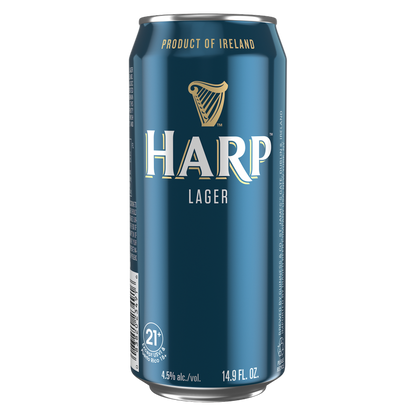 Harp Lager 4pk 14.9oz Can 4.5% ABV