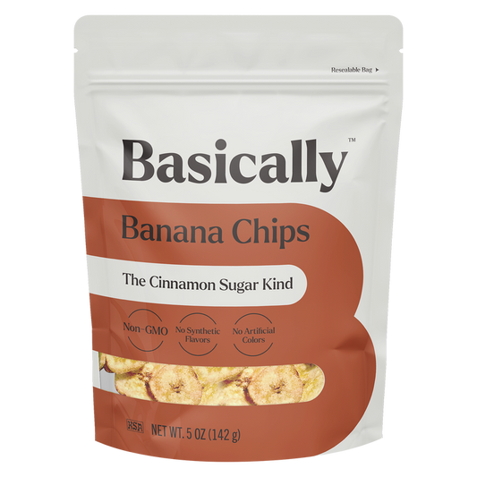 Basically Cinnamon Sugar Banana Chips 5oz