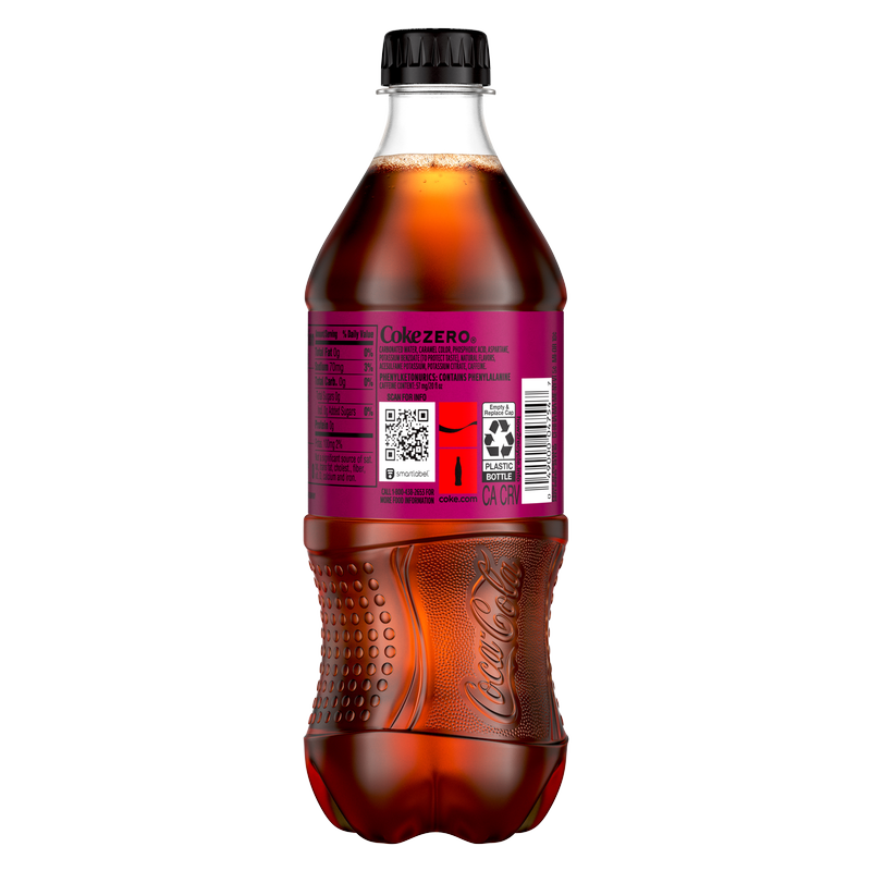 Coca-Cola Zero Sugar Cherry 20oz Btl