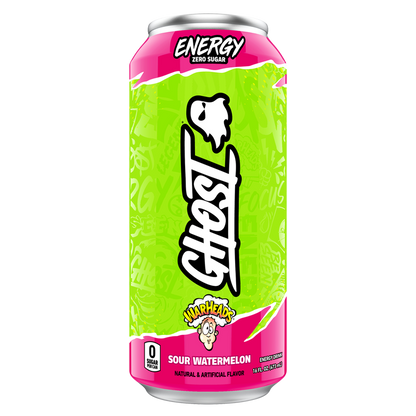 GHOST® Energy Warheads Sour Watermelon 16oz Can