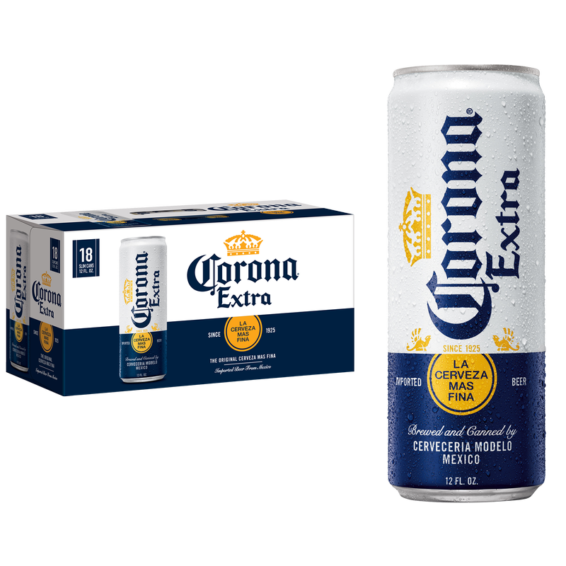 Corona Extra 18pk 12oz Can 4.6% ABV