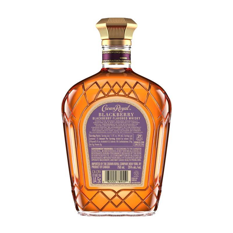 Crown Royal Blackberry Whiskey 750ml