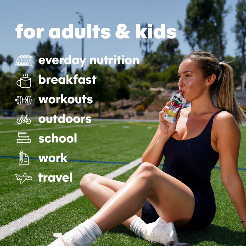 Noka Organic Strawberry Pineapple Superfood Smoothie 6pk 4.22oz Box