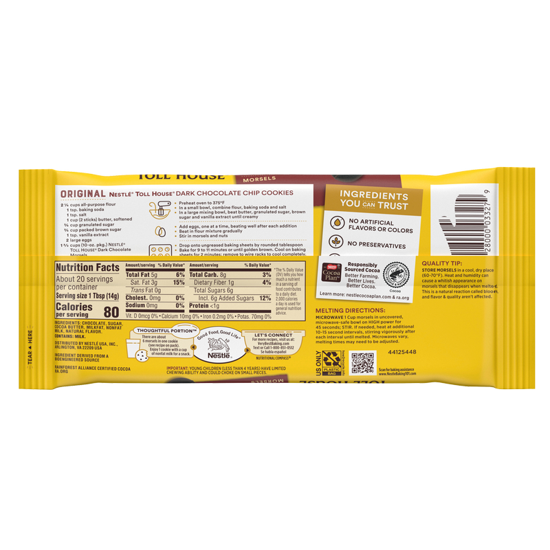 Nestle Toll House Dark Chocolate Chips 10oz