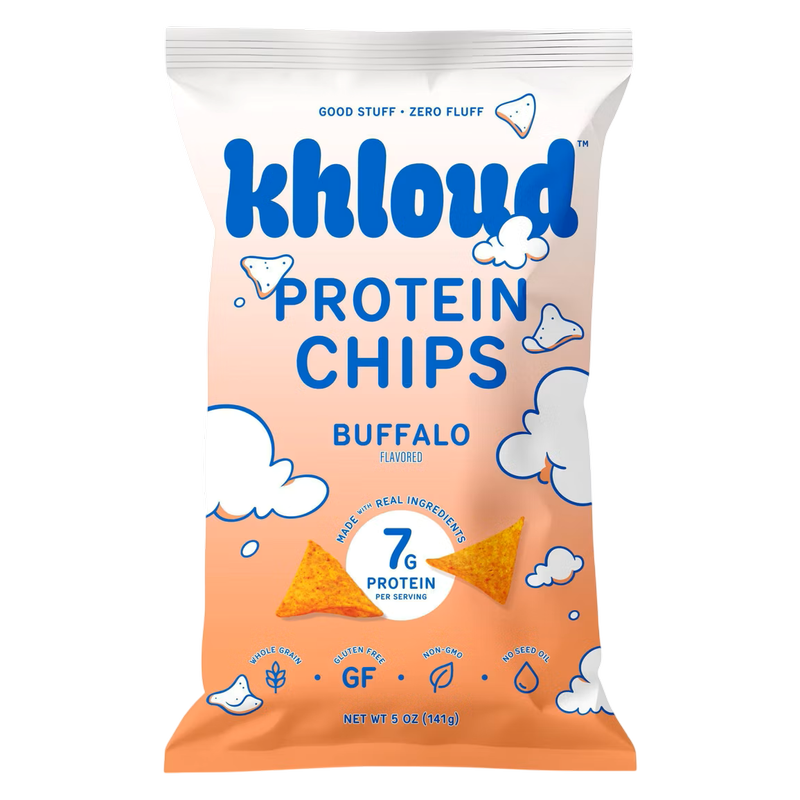 Khloud Buffalo Protein Chips, 5 oz